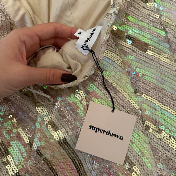New Years Revolve Dress by SuperDown- sparkly & Sequence XS - Picture 9 of 9